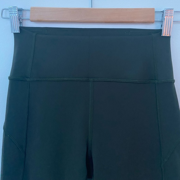 Lululemon Olive Green Leggings - Picture 3 of 10